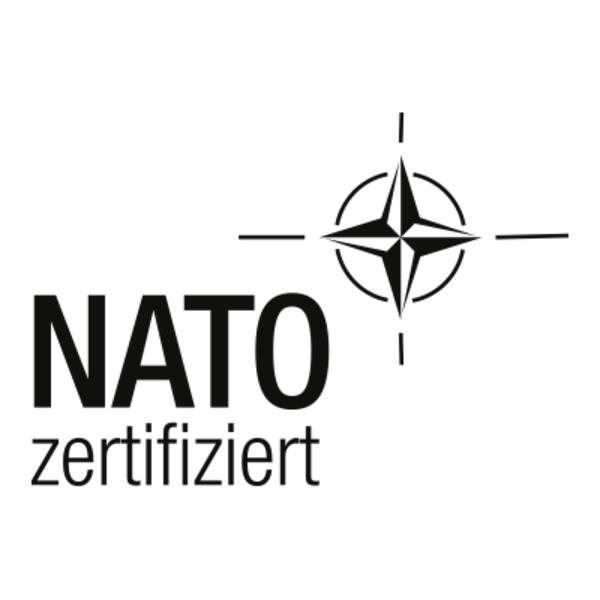 Siegel für den Nachweis der NATO Zertifizierung